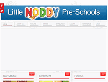 Tablet Screenshot of littlenoddy.co.za